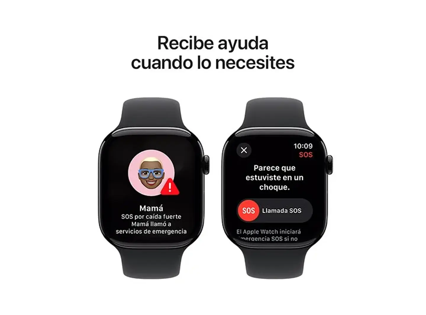 APPLE WATCH S10 ALUMINIO 46MM SPORT BAND M/L NEGRO 4
