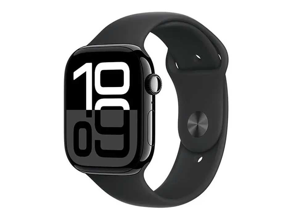 APPLE WATCH S10 ALUMINIO 46MM SPORT BAND M/L NEGRO 1