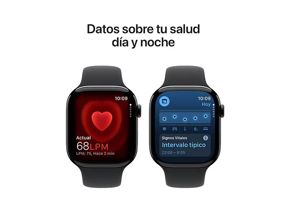 APPLE WATCH S10 ALUMINIO 46MM SPORT BAND M/L NEGRO 6
