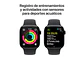 APPLE WATCH SERIE 10 42MM NEGRO ALUMINIO CORREA DEPORTIVA M/L - Miniatura 2