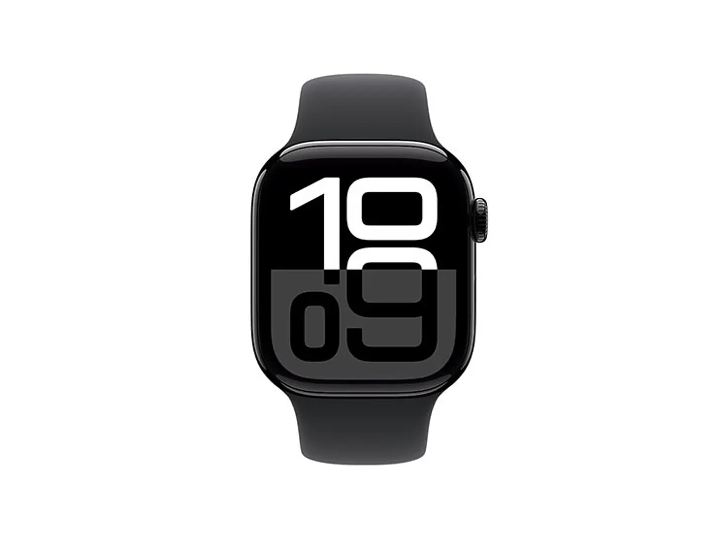 APPLE WATCH SERIE 10 42MM NEGRO ALUMINIO CORREA DEPORTIVA M/L 9