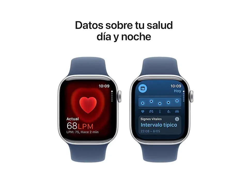 APPLE WATCH SERIE 10 42MM PLATA ALUMINIO CORREA DEPORTIVA M/L 4