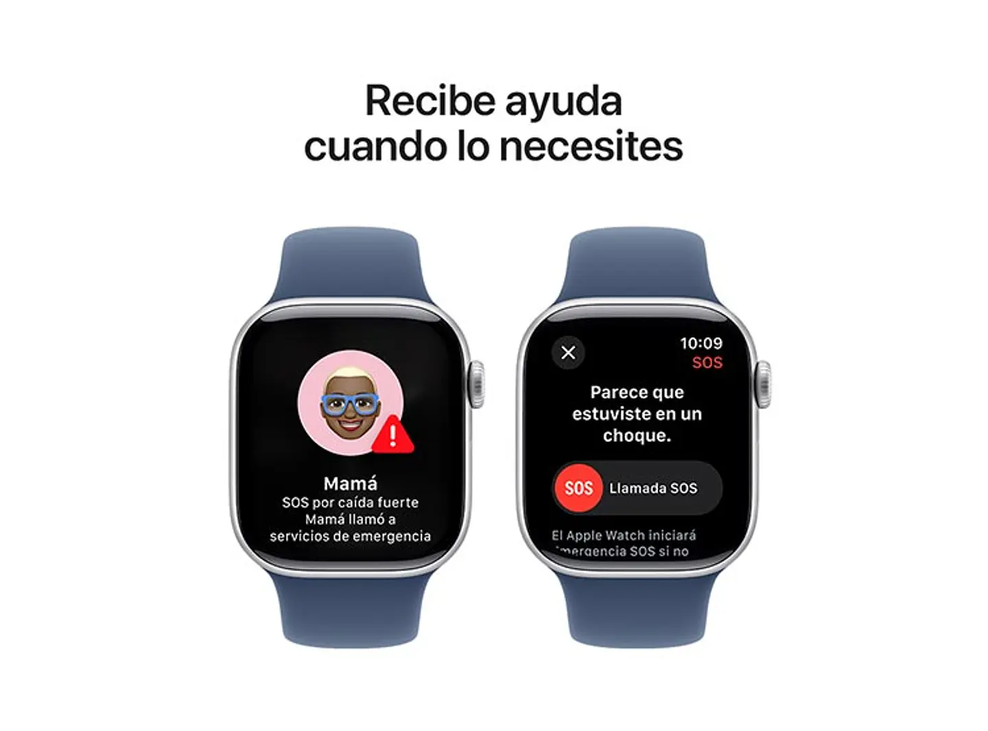APPLE WATCH SERIE 10 42MM PLATA ALUMINIO CORREA DEPORTIVA M/L 6