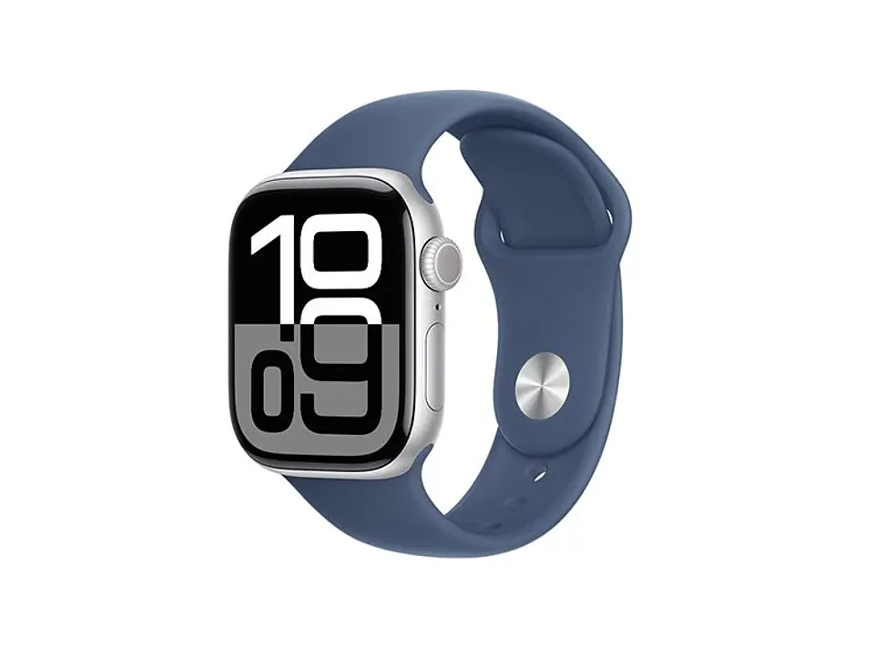 APPLE WATCH SERIE 10 42MM PLATA ALUMINIO CORREA DEPORTIVA S/M 9
