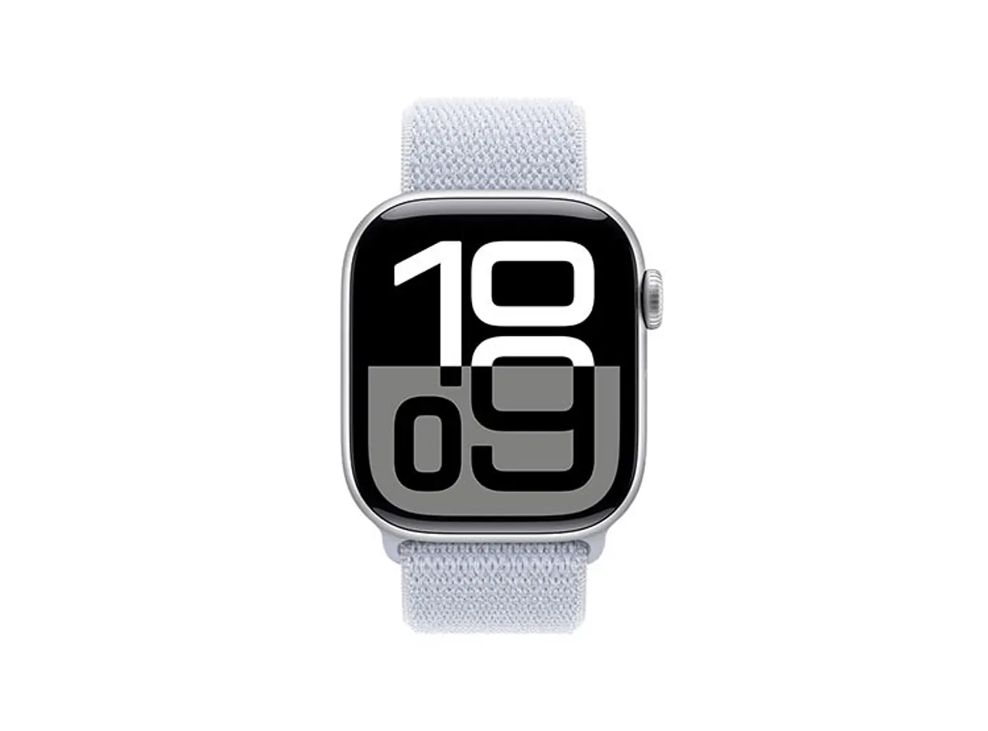 APPLE WATCH SERIE 10 42MM PLATA ALUMINIO CORREA LOOP DEPORTIVA 1