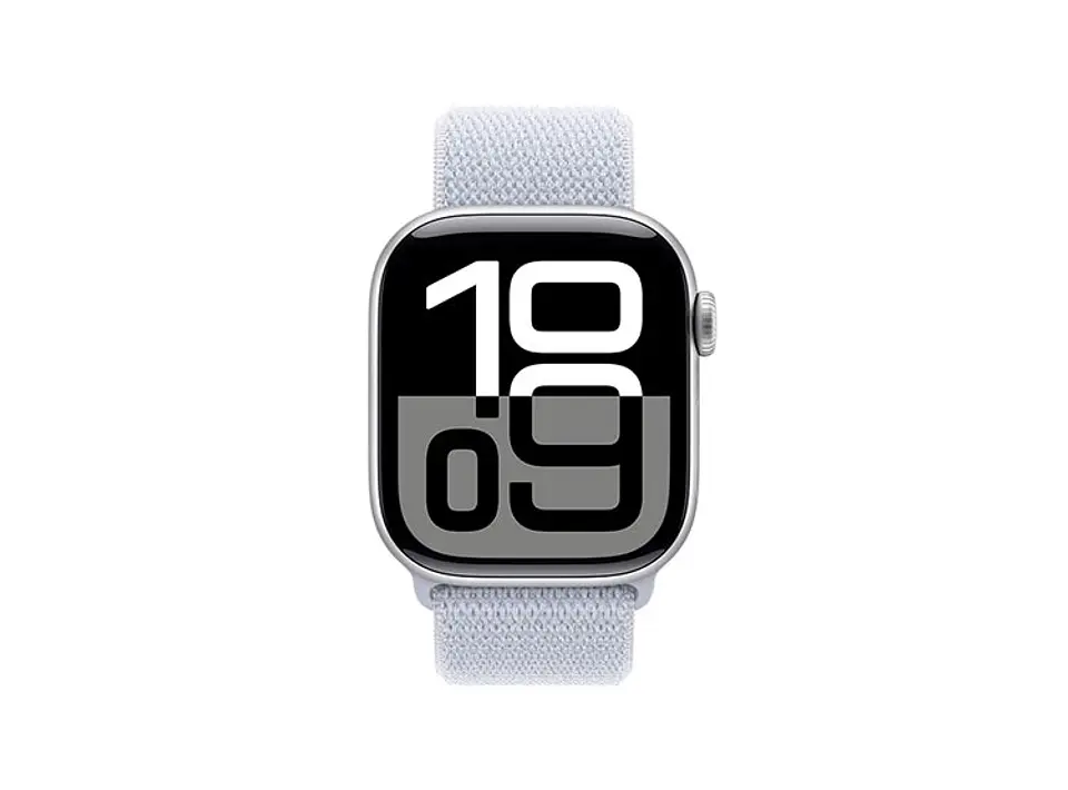 APPLE WATCH SERIE 10 42MM PLATA ALUMINIO CORREA LOOP DEPORTIVA 1