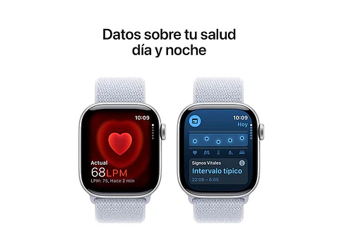 APPLE WATCH SERIE 10 42MM PLATA ALUMINIO CORREA LOOP DEPORTIVA