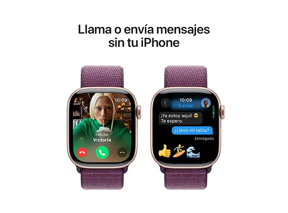 APPLE WATCH S10 ALUMINIO 42MM SPORT LOO ROSE GOLD 5