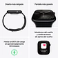 APPLE WATCH SERIE 10 42MM NEGRO ALUMINIO CORREA LOOP DEPORTIVA - Miniatura 8