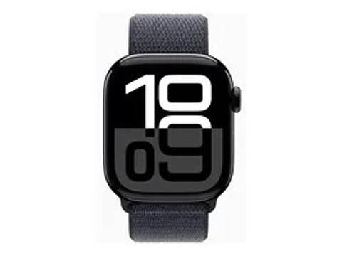 APPLE WATCH SERIES 10 GPS 42MM ALUMINUM CASE SPORT LOOP NEGRO