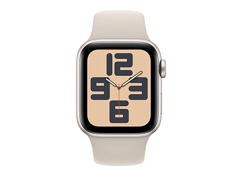 APPLE WATCH SE (GPS) - ALUMINIO BLANCO ESTELAR 40 MM - CORREA DEPORTIVA BLANCO ESTELAR - TALLA M/L