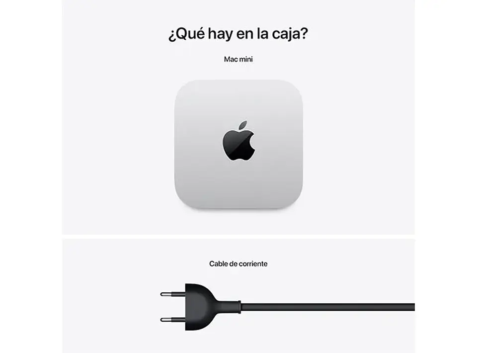 MAC MINI M4 (CPU 10NUC Y GPU 10NUC) 16GB RAM 256GB SSD 5