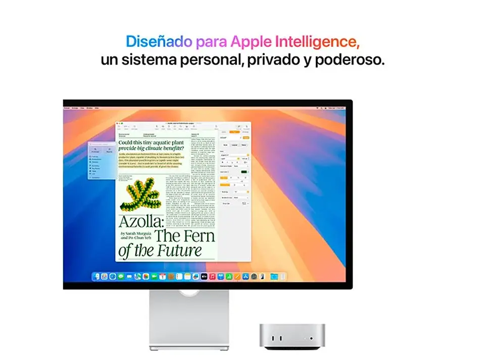 MAC MINI M4 (CPU 10NUC Y GPU 10NUC) 16GB RAM 256GB SSD 7