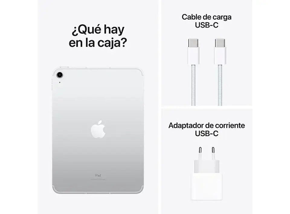 APPLE IPAD CELLULAR SILVER 10.9” 64GB 3