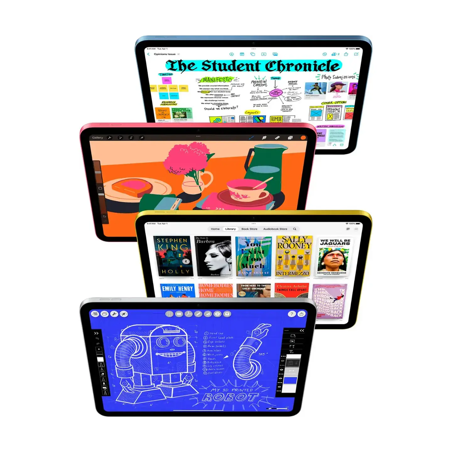 APPLE IPAD 11 10.9' A16 CHIP CON WI-FI - 128GB - AZUL 4