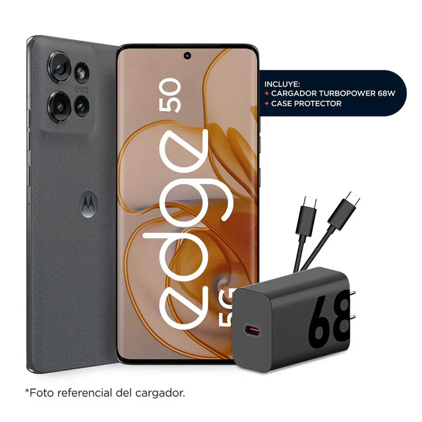 CELULAR MOTOROLA EDGE 50 12 GB 256GB GRIS 6