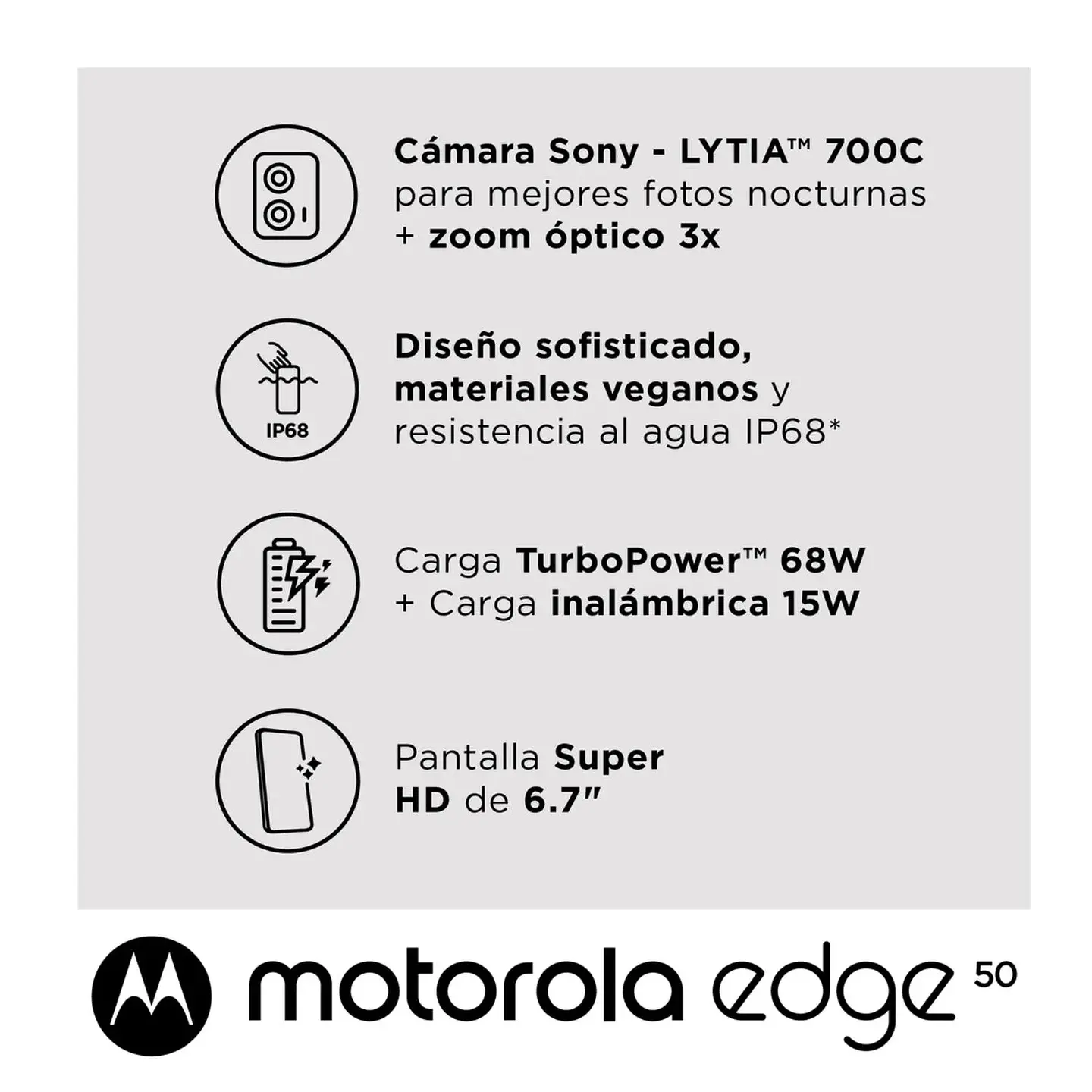 CELULAR MOTOROLA EDGE 50 12 GB 256GB VERDE JASPE 4