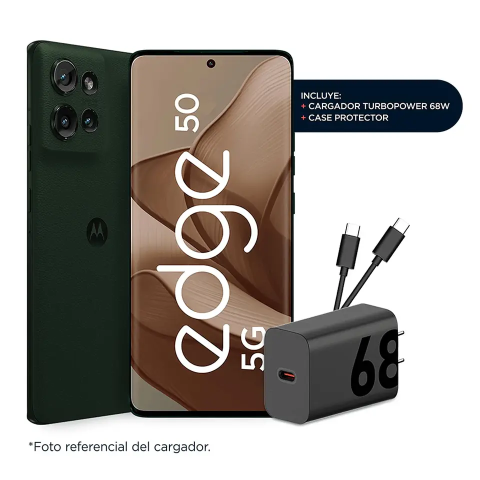 CELULAR MOTOROLA EDGE 50 12 GB 256GB VERDE JASPE 6