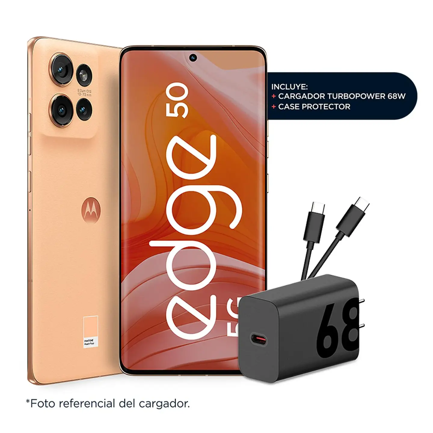 MOTOROLA EDGE 50 PEACH FUZZ 12+256GB 7