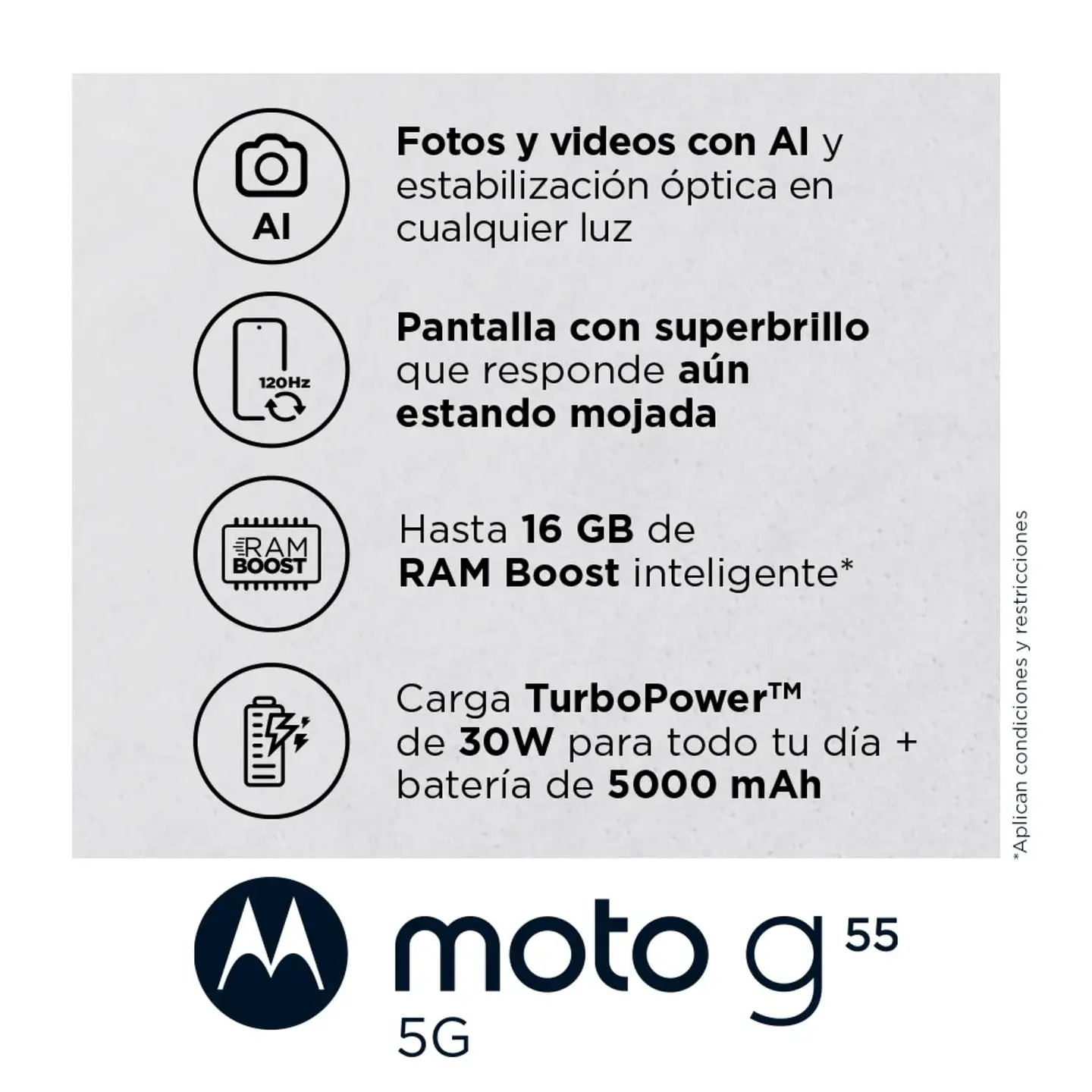 CELULAR MOTOROLA MOTO G55 8 GB 256GB ROSA 5
