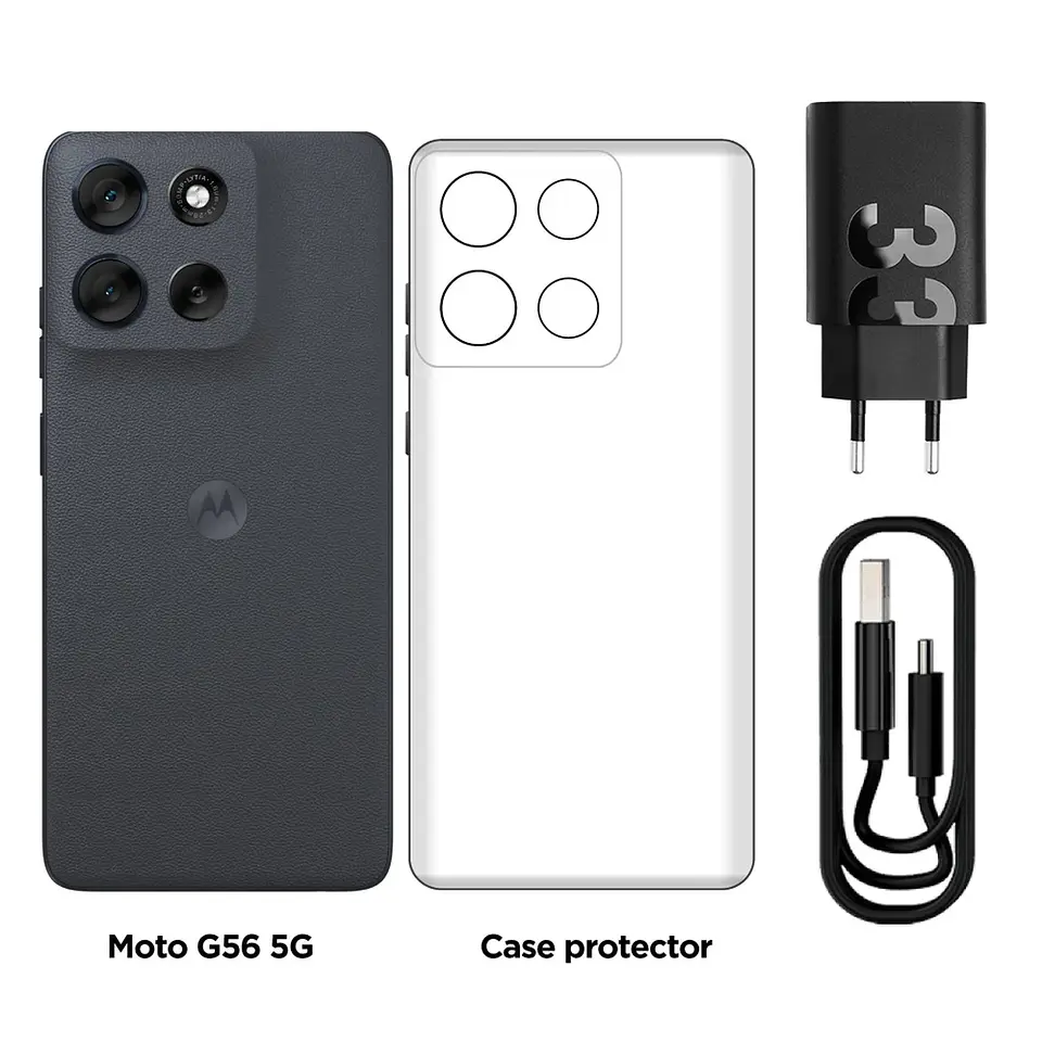 MOTOROLA MOTO G56 8+256GB AZUL 5