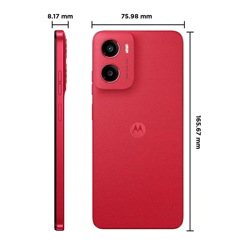 CELULAR MOTO G05 4GB 64GB ANDROID 15 6.7' EN COLOR ROJO 6
