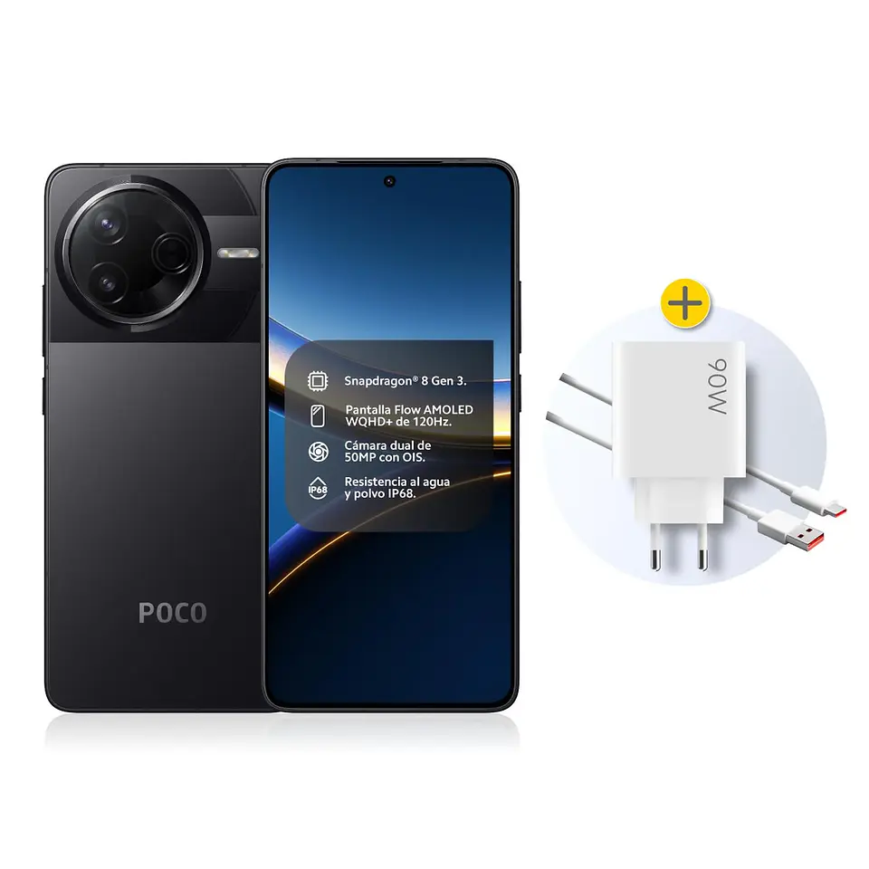 CELULAR POCO F7 PRO BLACK 512GB ROM 12 GB RAM 8