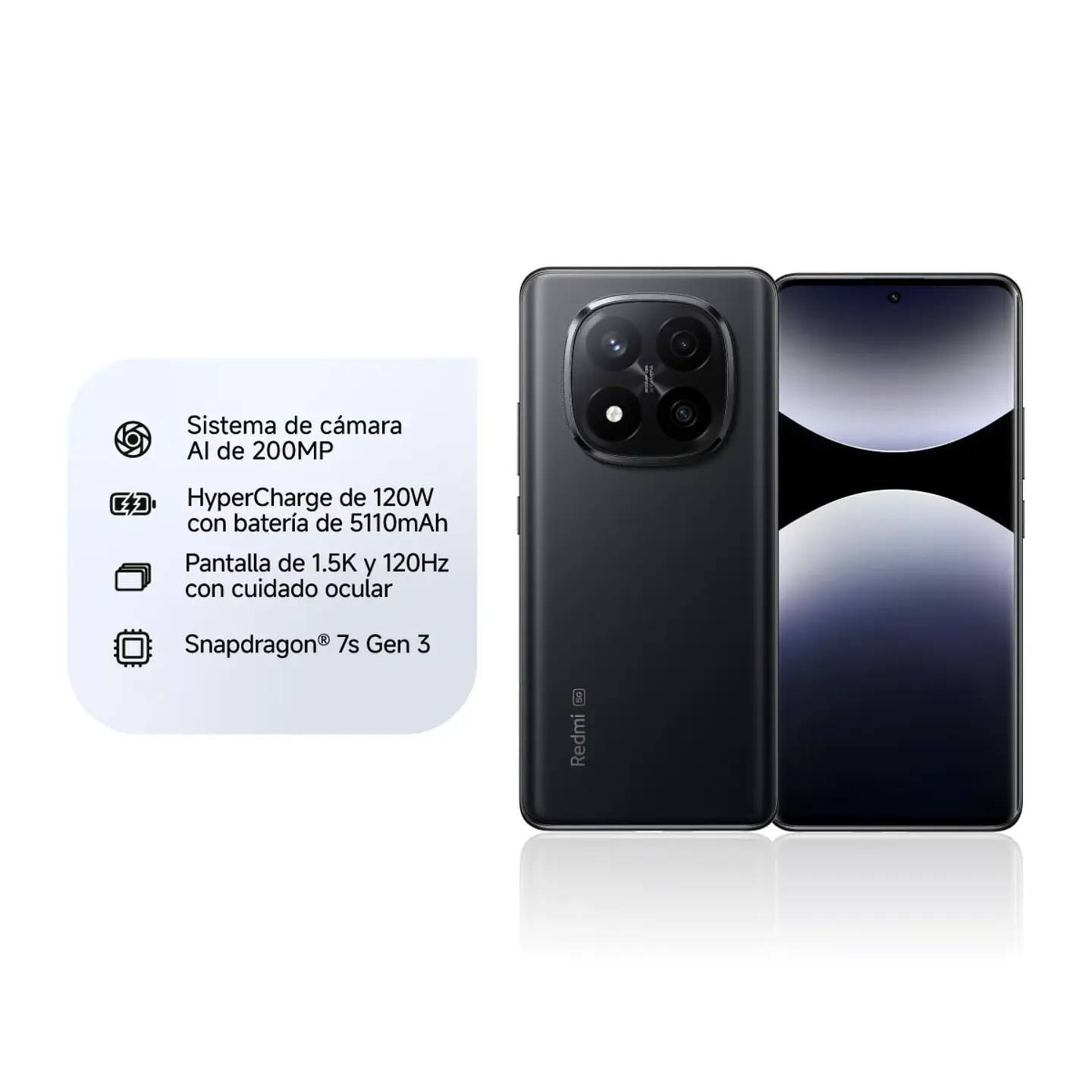 CELULAR REDMI NOTE 14 PRO+ 5G 256GB MIDNIGHT BLACK 1