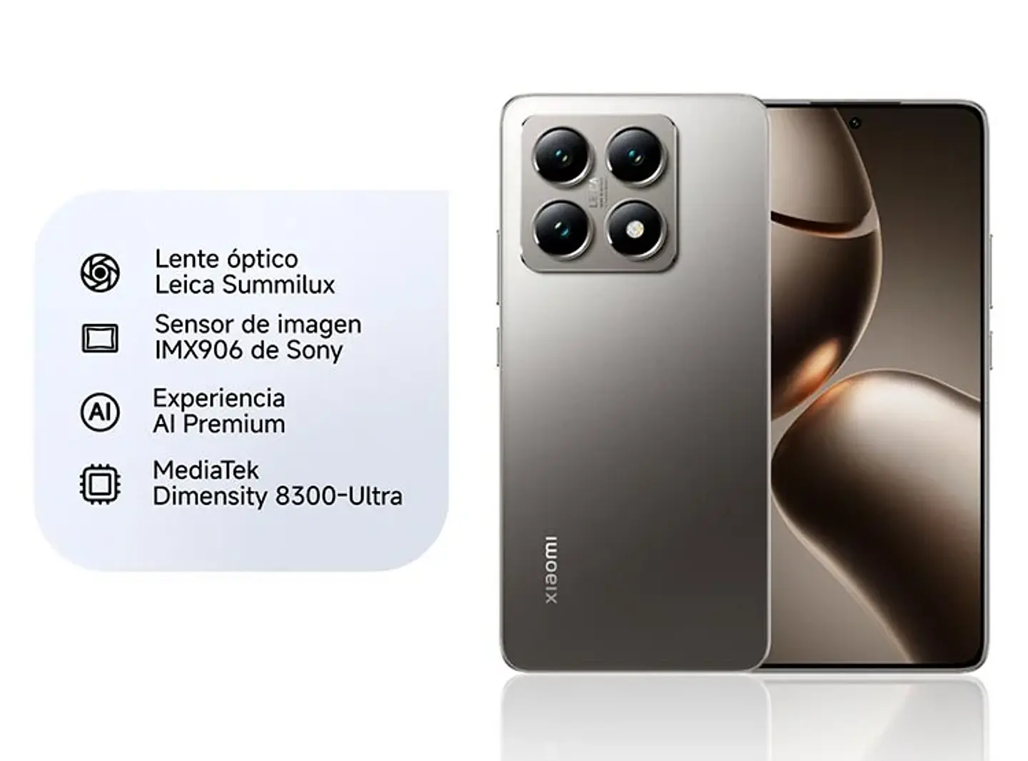 CELULAR XIAOMI 14T 512 GB 12GB RAM 50MP 6.6” 6