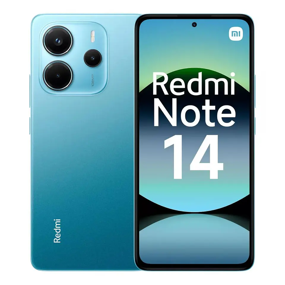 CELULAR XIAOMI REDMI NOTE 14 8GB 256GB OCEAN BLUE 3