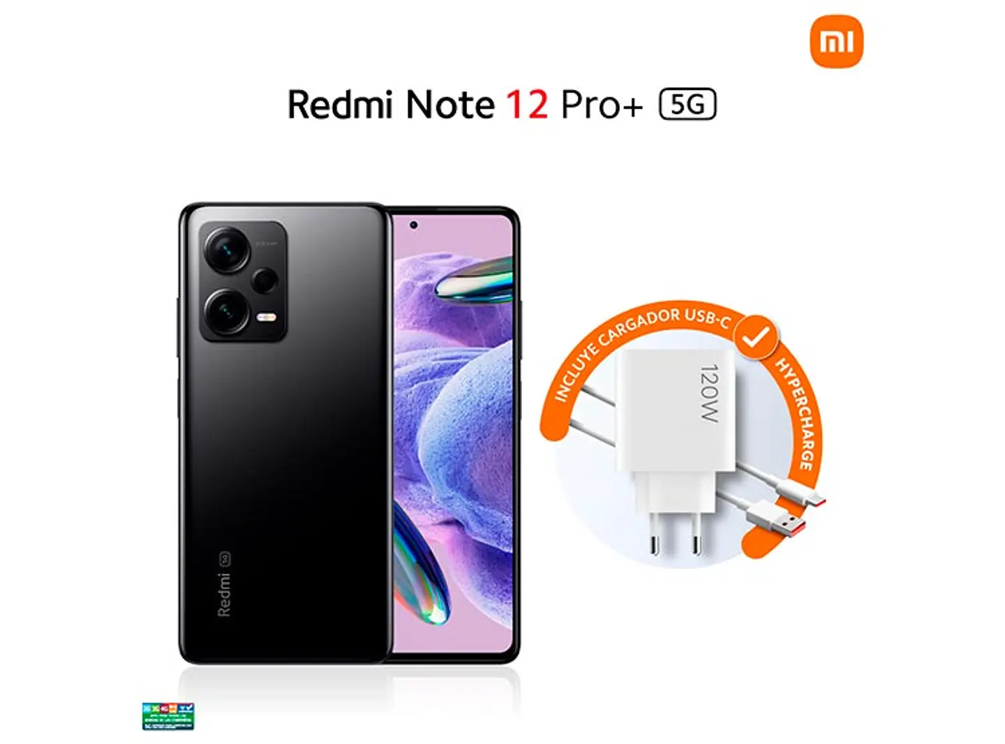 CELULAR XIAOMI REDMI NOTE 12 PRO+ 5G 256 GB 8 GB RAM 16MP 6.6