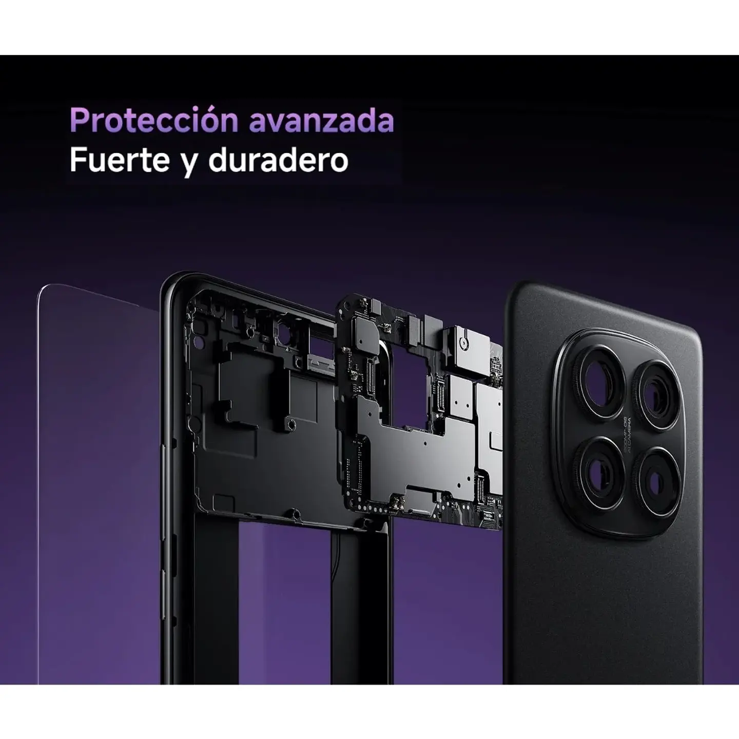 XIAOMI REDMI NOTE 14 PRO 5G 8GB + 256GB NEGRO MEDIANOCHE 5