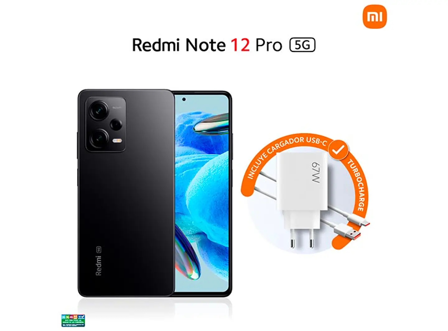 CELULAR XIAOMI REDMI NOTE 12 PRO 5G 256 GB 8 GB RAM 16MP 6.6