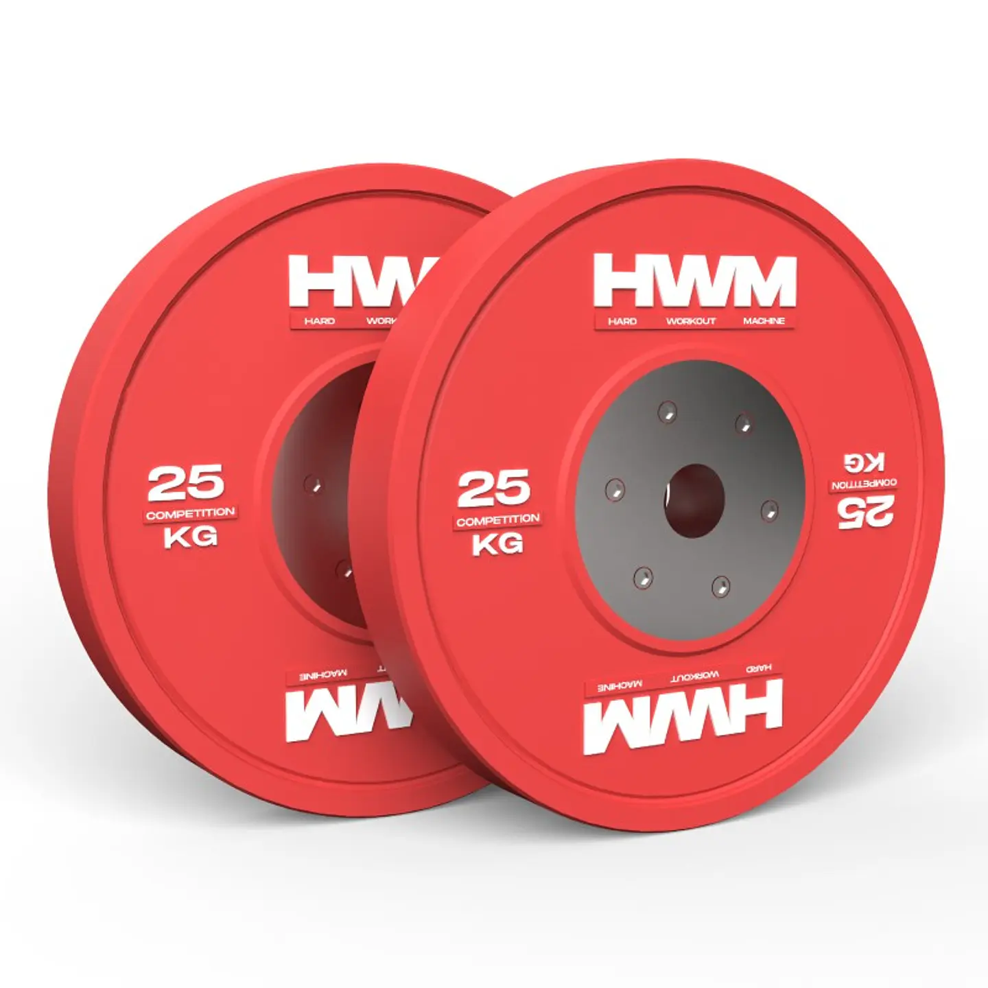 Par Bumper Plates Competición 25kg | HWM® 2