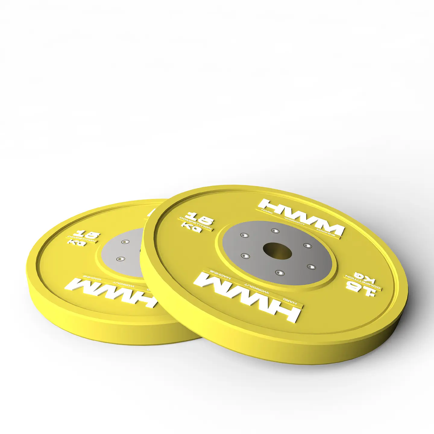 Par Bumper Plates Competición 15kg | HWM® 2