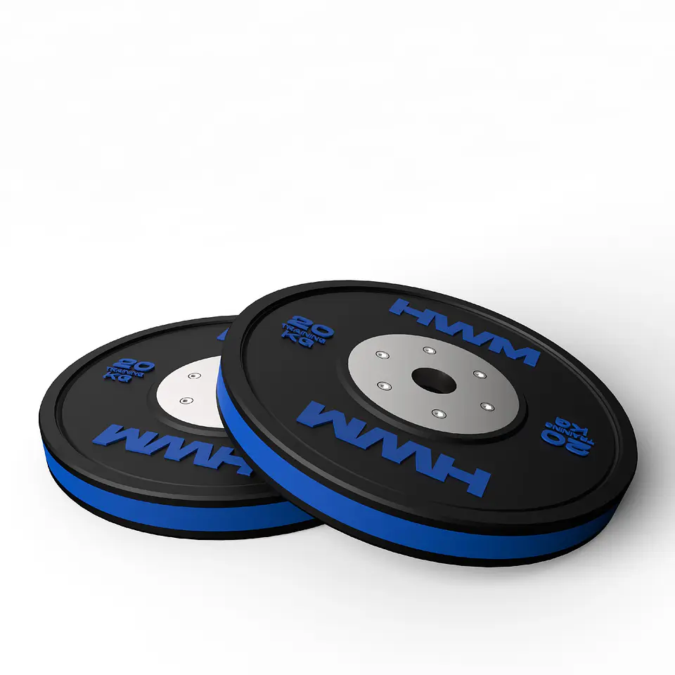 Par Bumper Plates Color Stripe 20kg | HWM 3