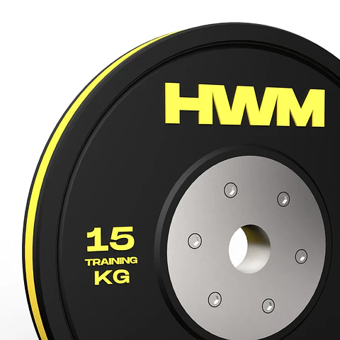 Par Bumper Plates Color Stripe 15kg | HWM®