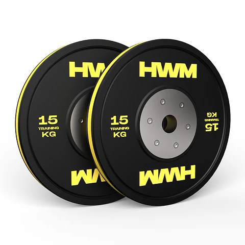 Par Bumper Plates Color Stripe 15kg | HWM®