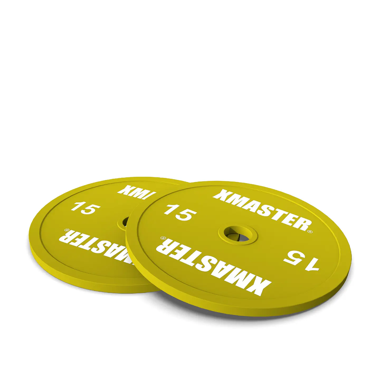 Par Discos Calibrados Powerlifting 15kg Amarillo | XMASTER 3