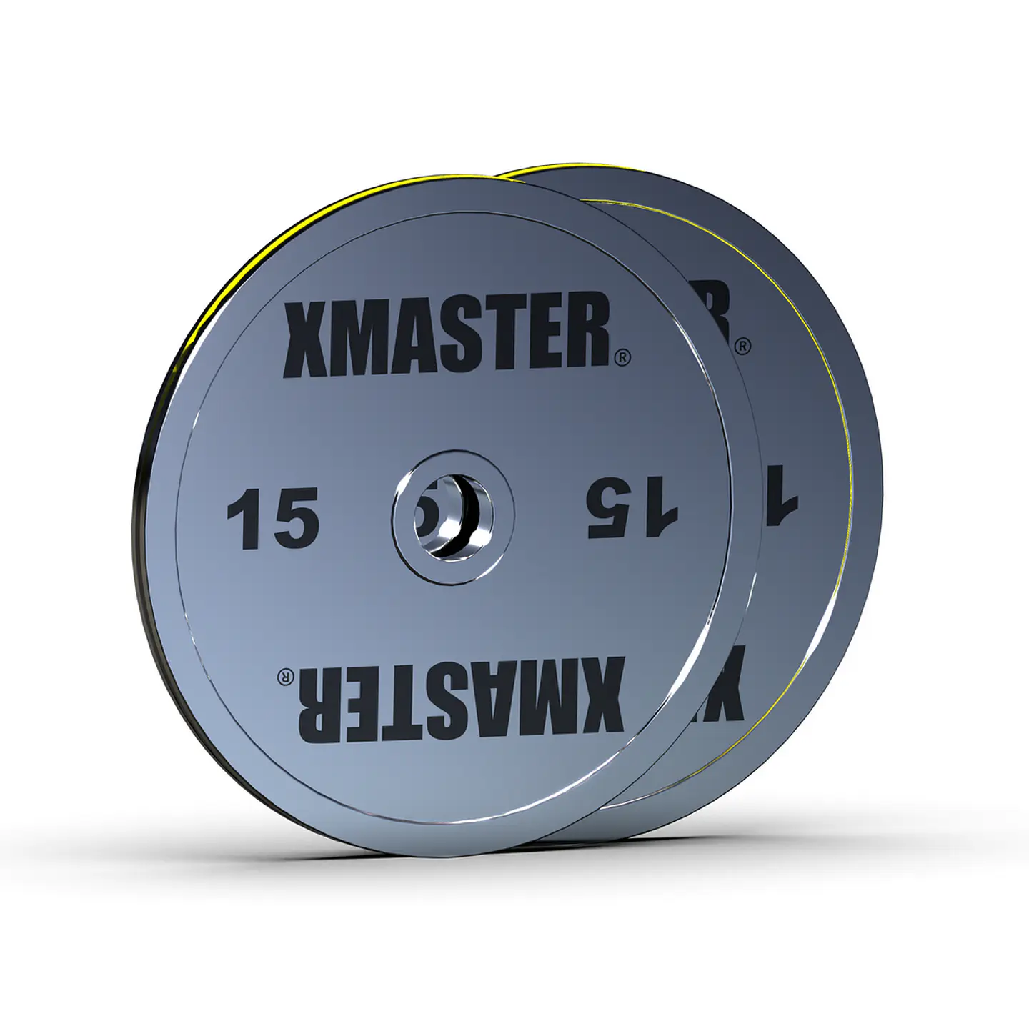 Par Discos Powerlifting Chromed Steel 15kg | XMASTER 1