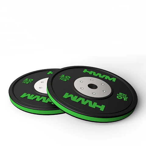 Par Bumper Plates Color Stripe 10kg | HWM