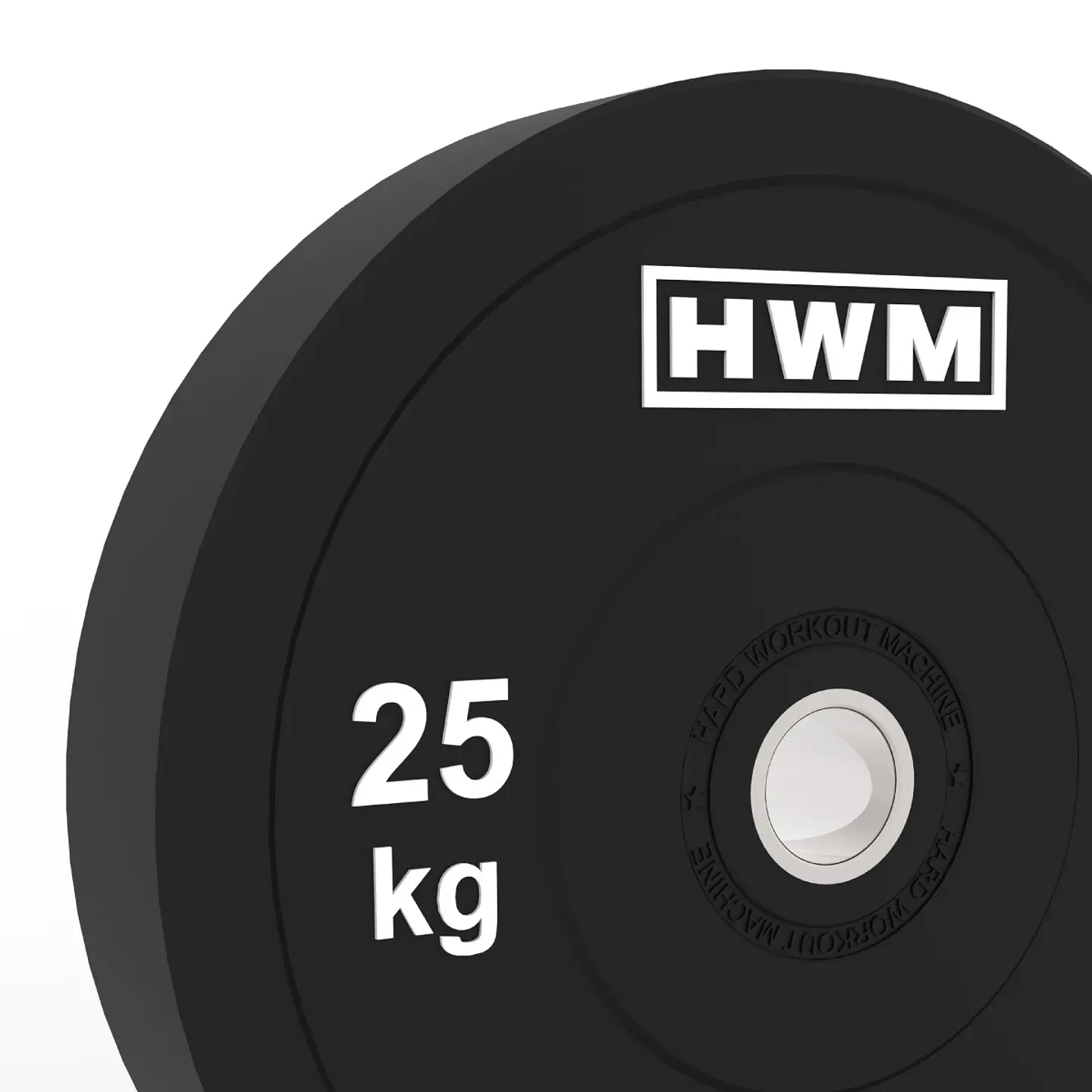 Par Bumper Plates Classic Black 25kg | HWM® 2