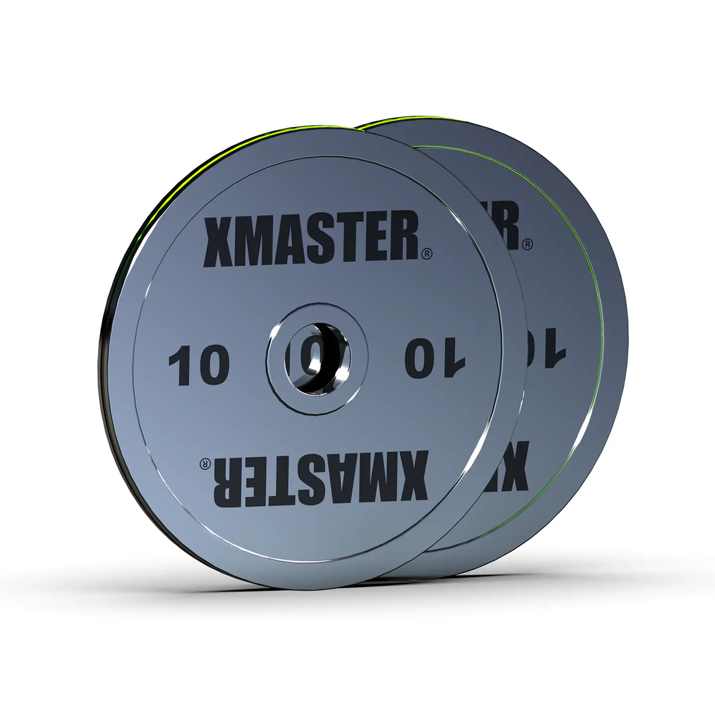 Par Discos Powerlifting Chromed Steel 10kg | XMASTER 1