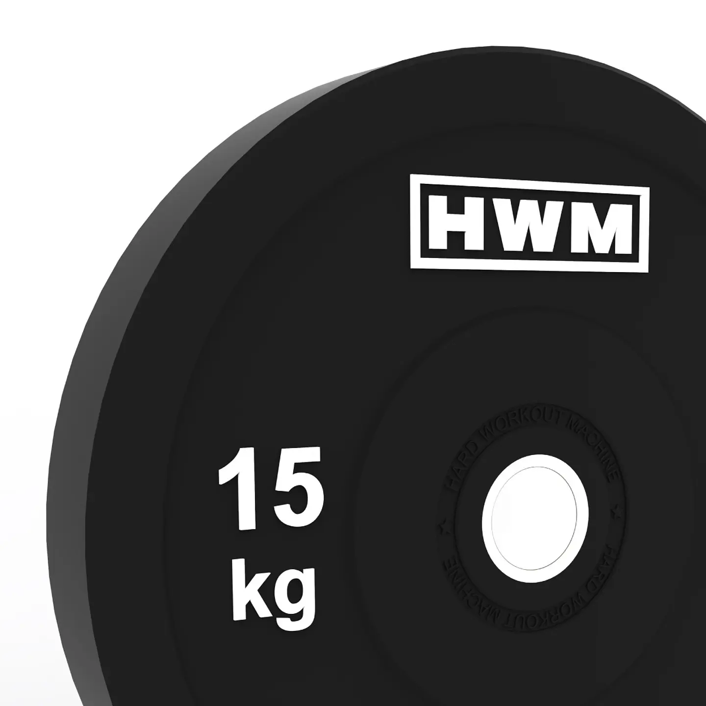 Par Bumper Plates Classic Black 15kg | HWM® 2