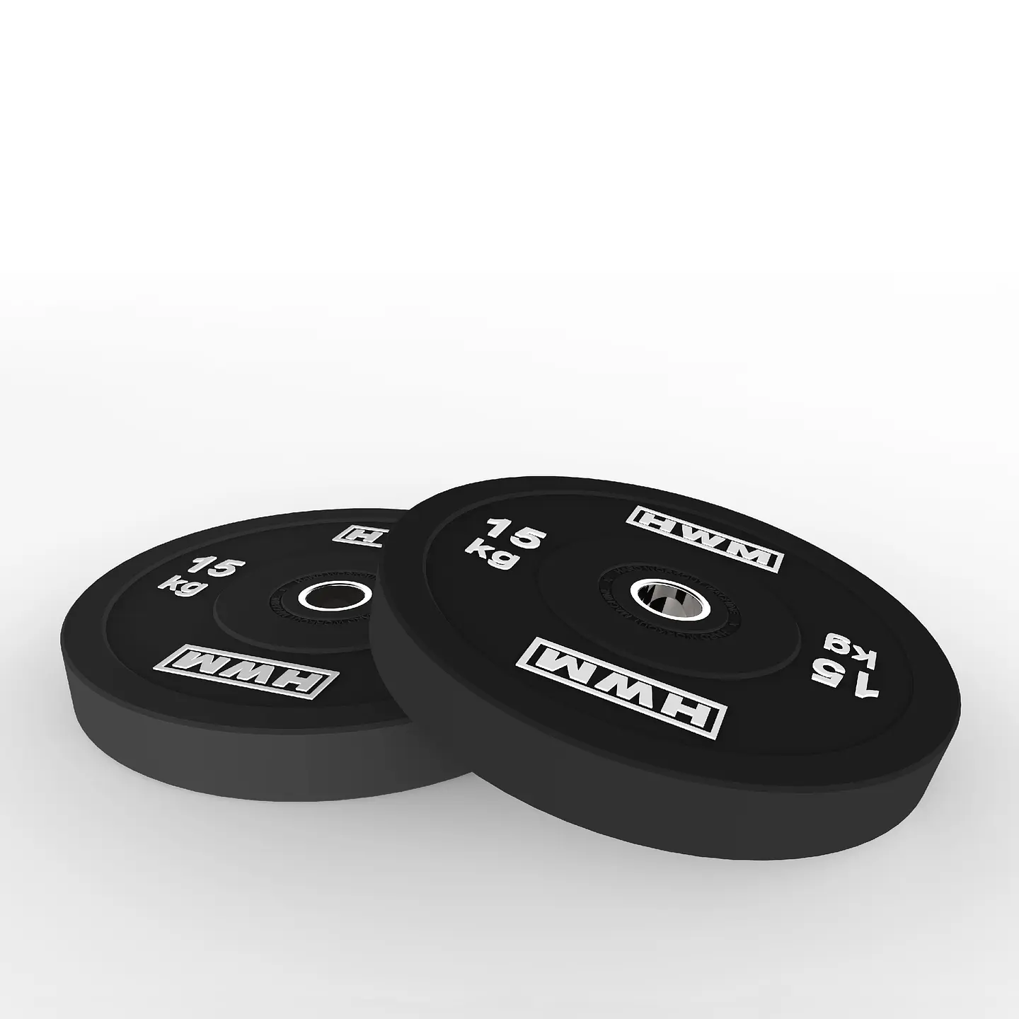 Par Bumper Plates Classic Black 15kg | HWM® 3