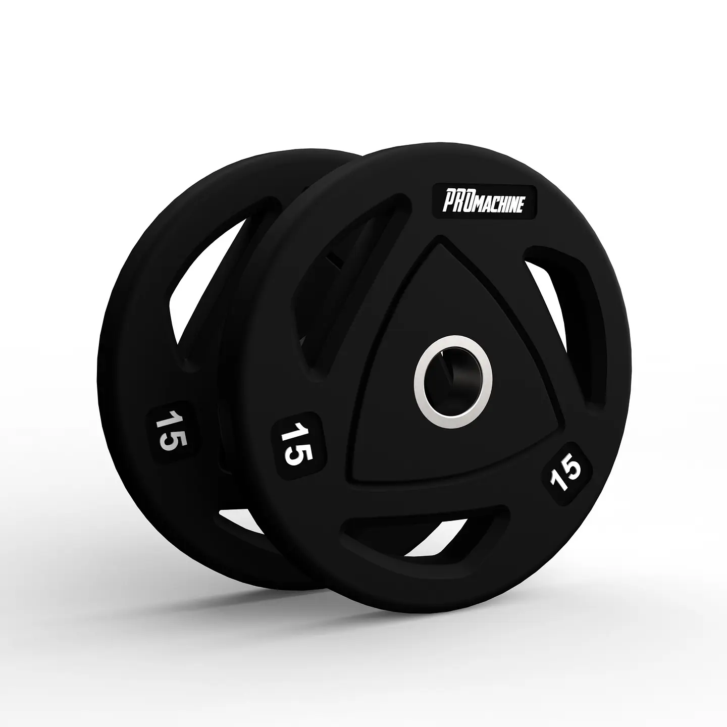 Par Discos Olímpicos Grip Rubber 15kg | PROmachine 1