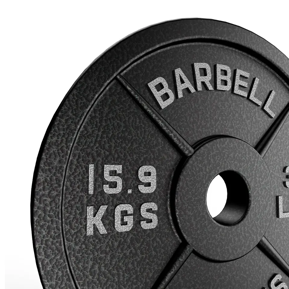 Par Discos Olímpicos 35lb | Barbell Standard 1