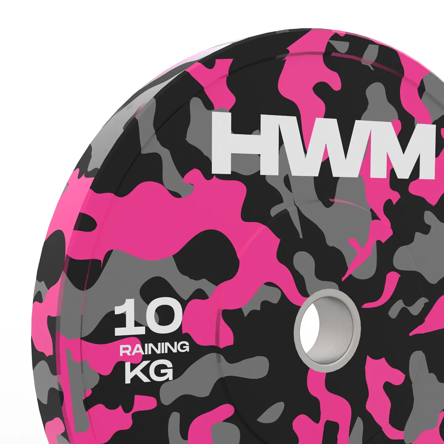 Par Bumper Plates Pink Color 10kg | HWM® HWM® $69.990 Impuesto incluido 2