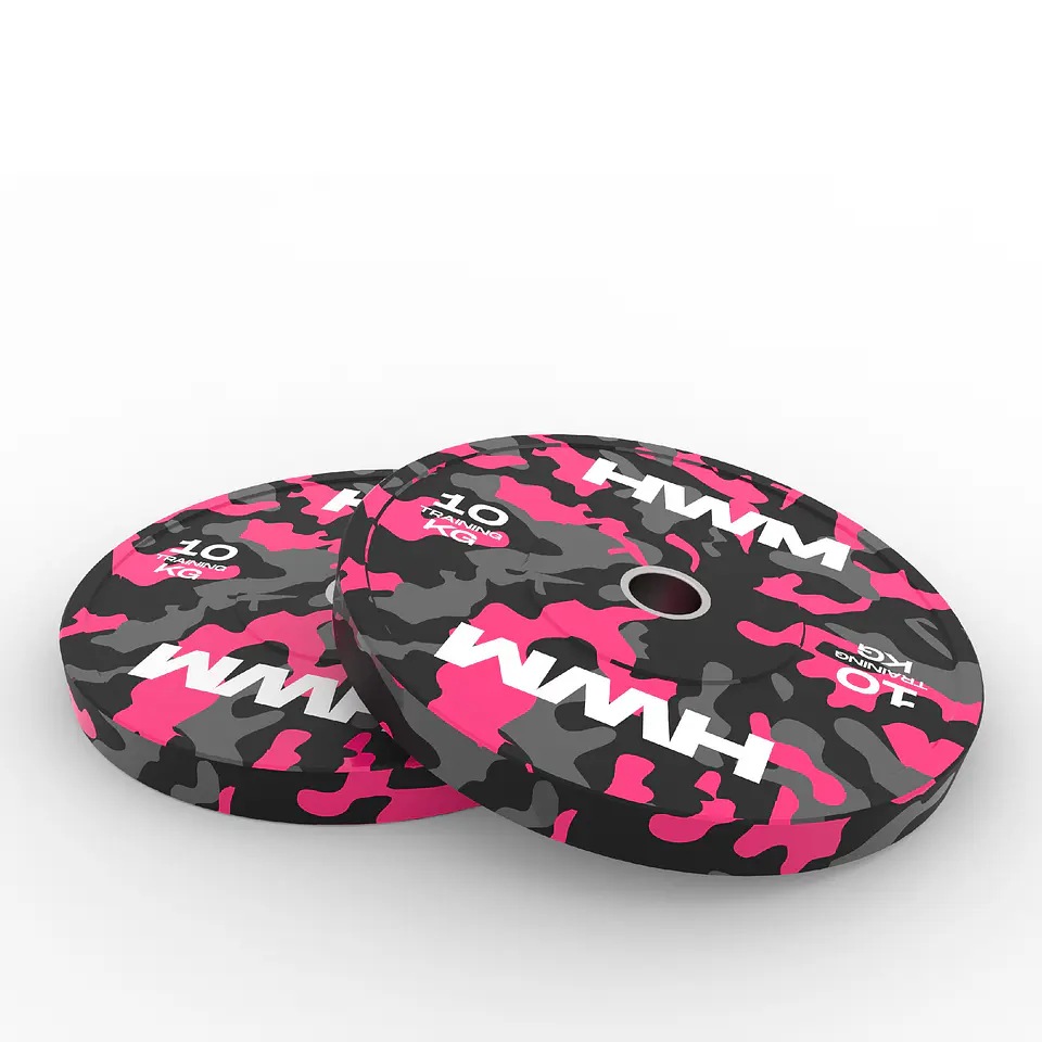 Par Bumper Plates Pink Color 10kg | HWM® HWM® $69.990 Impuesto incluido 3