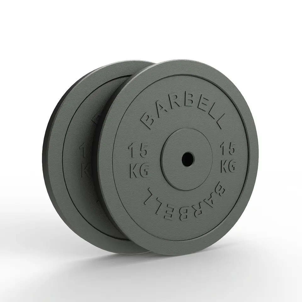Par Discos Preolímpicos 15kg | Barbell 1